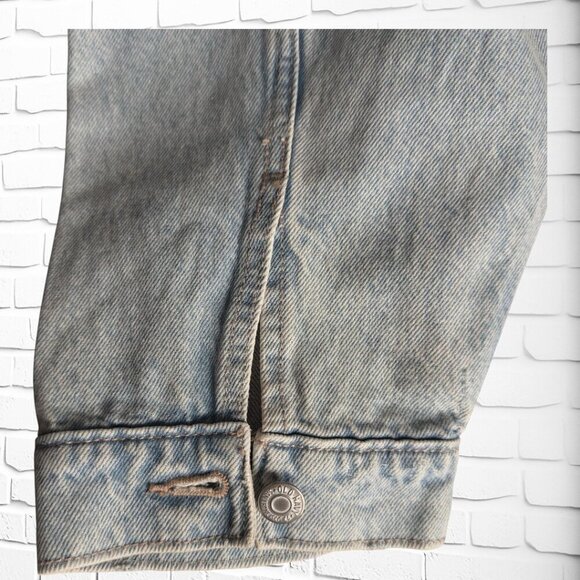 Old Navy Light Wash Denim Jacket – Size 4X (Unisex Oversized Fit) NWOT - Picture 8 of 8